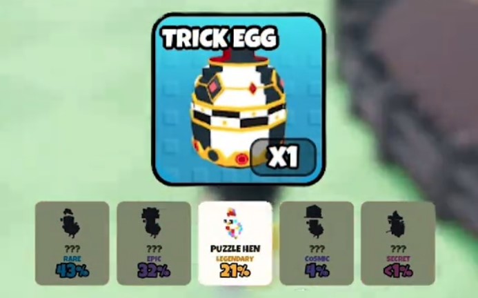 How to Get Trick Egg in Grow A Chicken Fighter