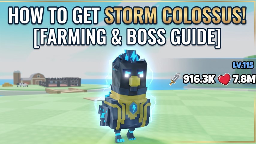 How to Get Storm Colossus in Grow A Chicken Fighter (Full Guide)
